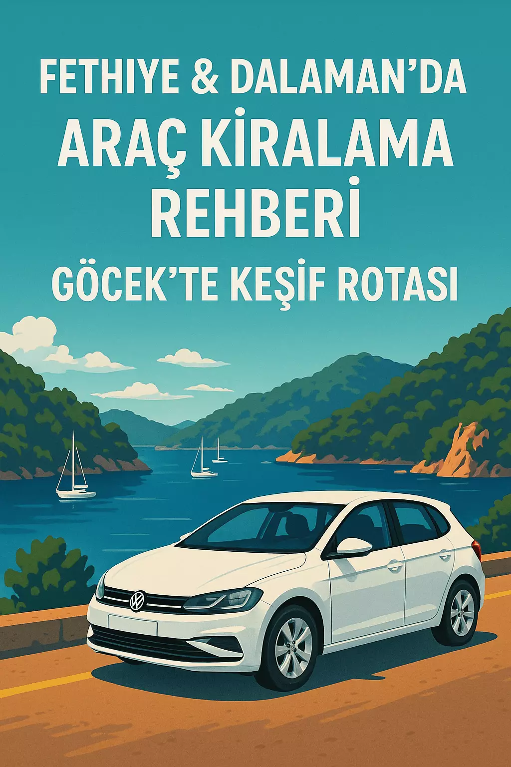 🚗 Fethiye & Dalaman'da Araç Kiralama Rehberi | Göcek'te Keşif Rotası