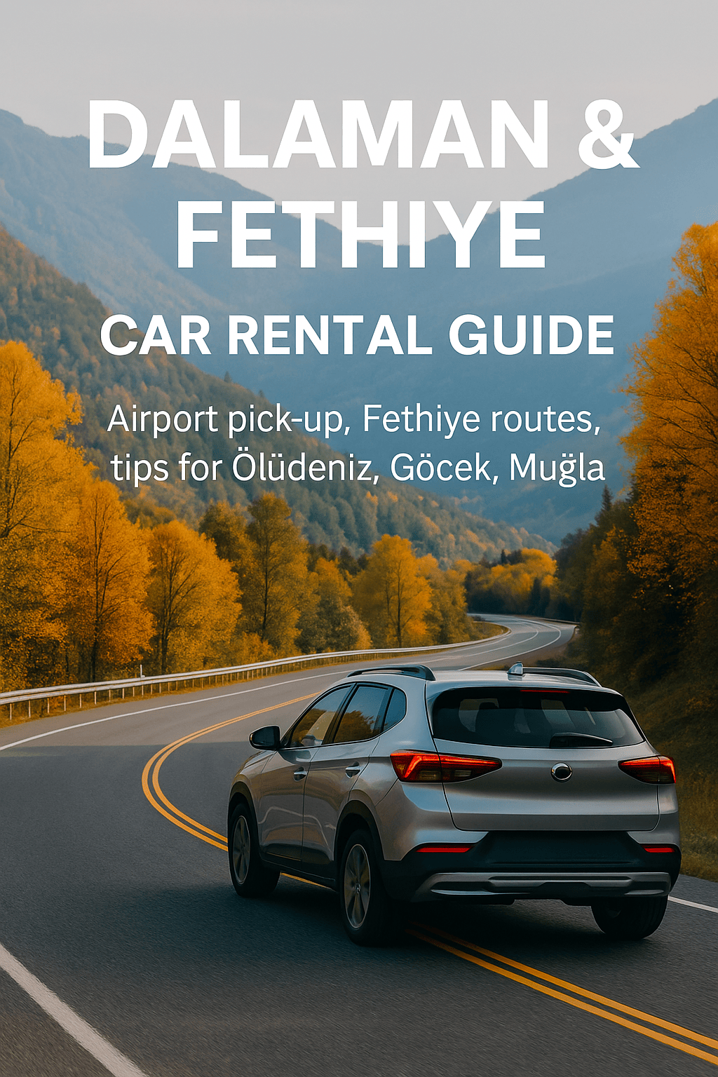 The Essential Car Rental Guide for Your Holiday in Dalaman and Fethiye